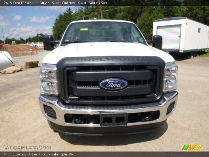 Oxford White / Steel 2015 Ford F350 Super Duty XL Super Cab 4x4