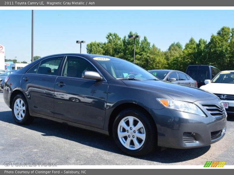 Magnetic Gray Metallic / Ash 2011 Toyota Camry LE