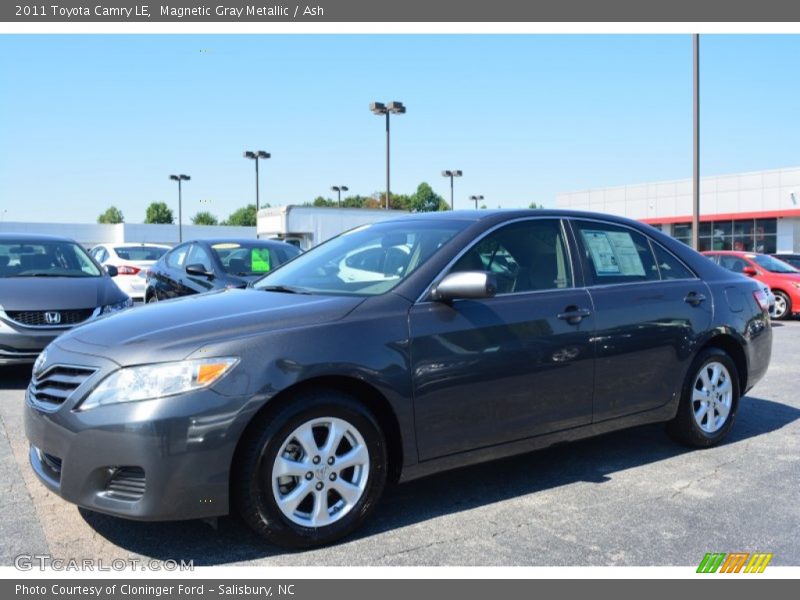 Magnetic Gray Metallic / Ash 2011 Toyota Camry LE