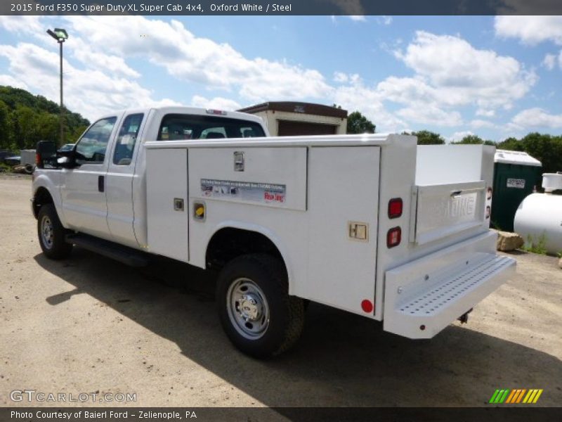Oxford White / Steel 2015 Ford F350 Super Duty XL Super Cab 4x4