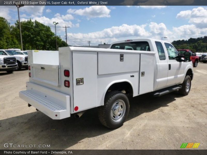 Oxford White / Steel 2015 Ford F350 Super Duty XL Super Cab 4x4