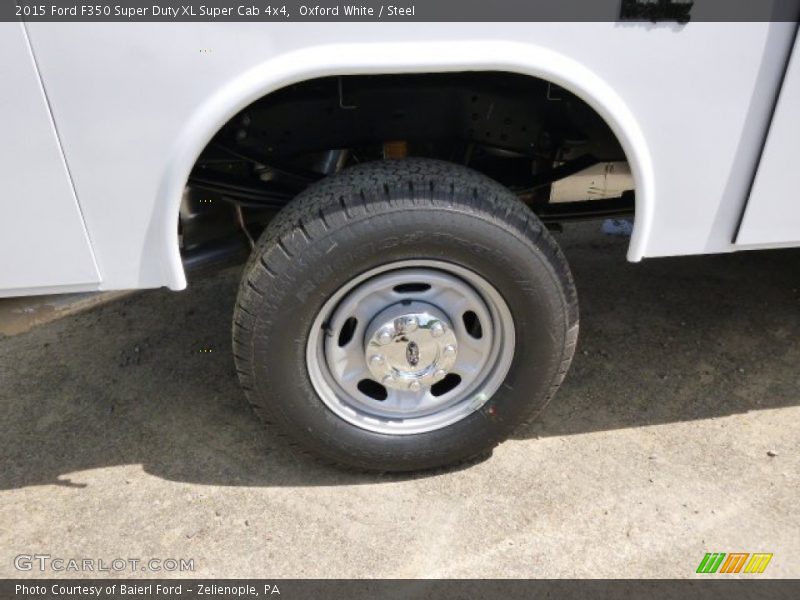 Oxford White / Steel 2015 Ford F350 Super Duty XL Super Cab 4x4