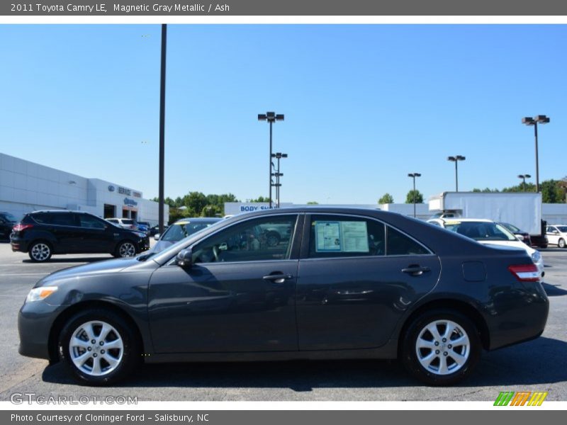 Magnetic Gray Metallic / Ash 2011 Toyota Camry LE