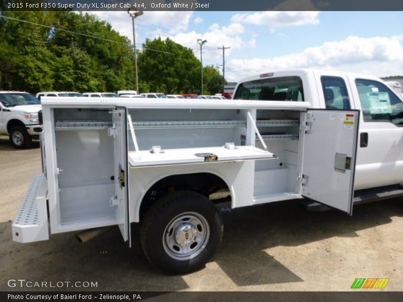 Oxford White / Steel 2015 Ford F350 Super Duty XL Super Cab 4x4