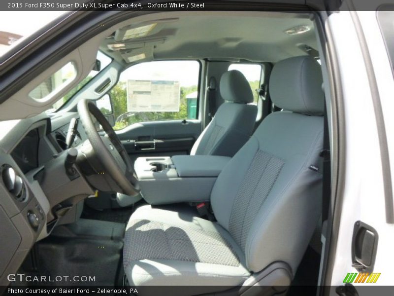 Oxford White / Steel 2015 Ford F350 Super Duty XL Super Cab 4x4