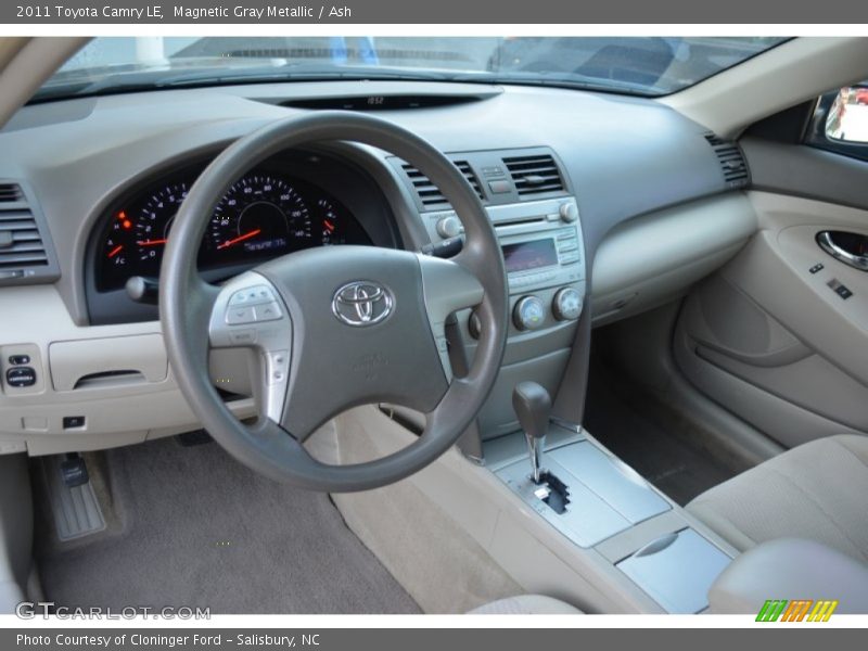 Magnetic Gray Metallic / Ash 2011 Toyota Camry LE