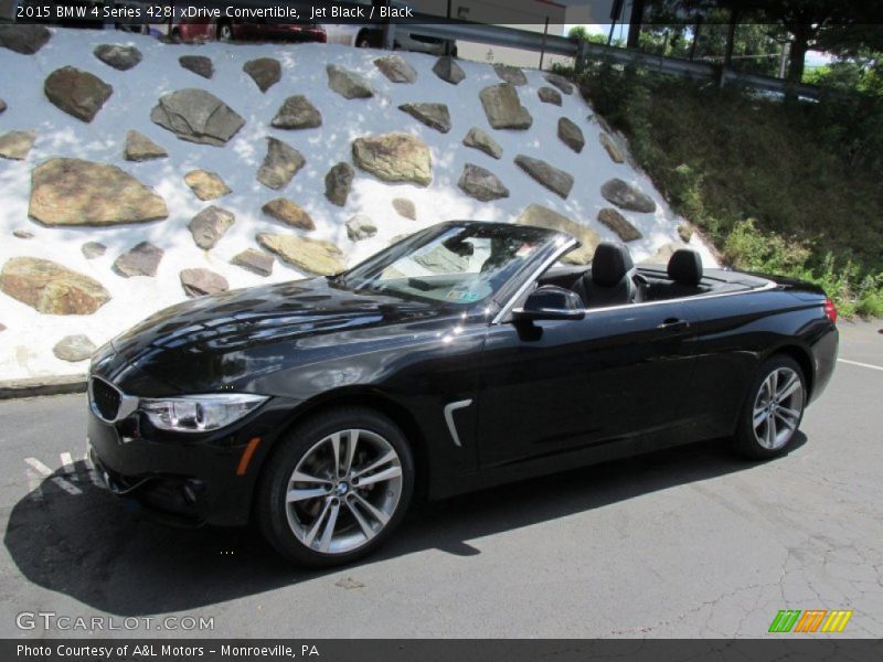 Front 3/4 View of 2015 4 Series 428i xDrive Convertible
