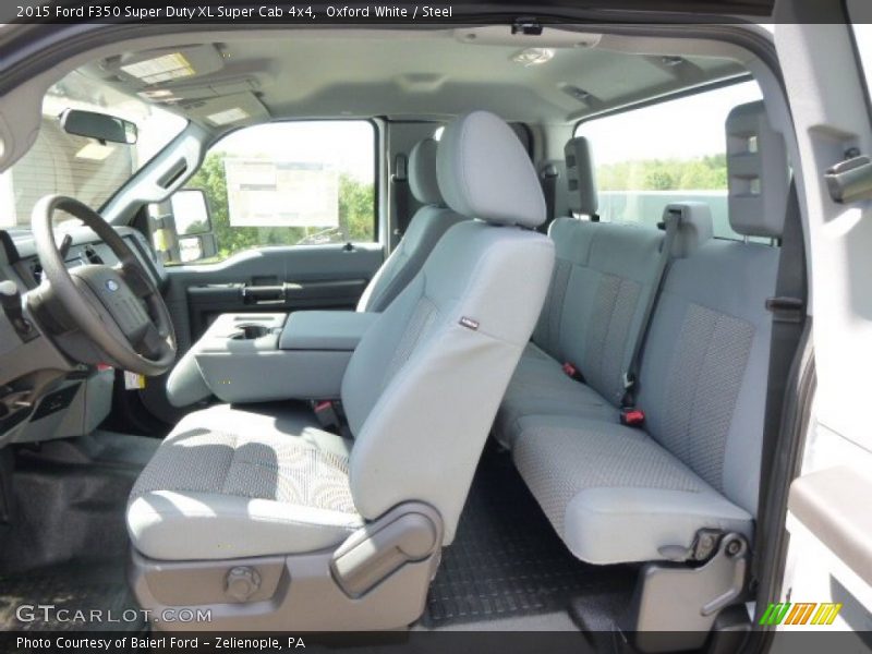 Oxford White / Steel 2015 Ford F350 Super Duty XL Super Cab 4x4