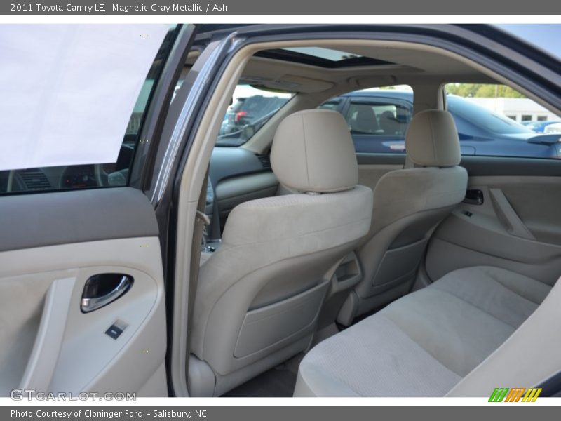Magnetic Gray Metallic / Ash 2011 Toyota Camry LE
