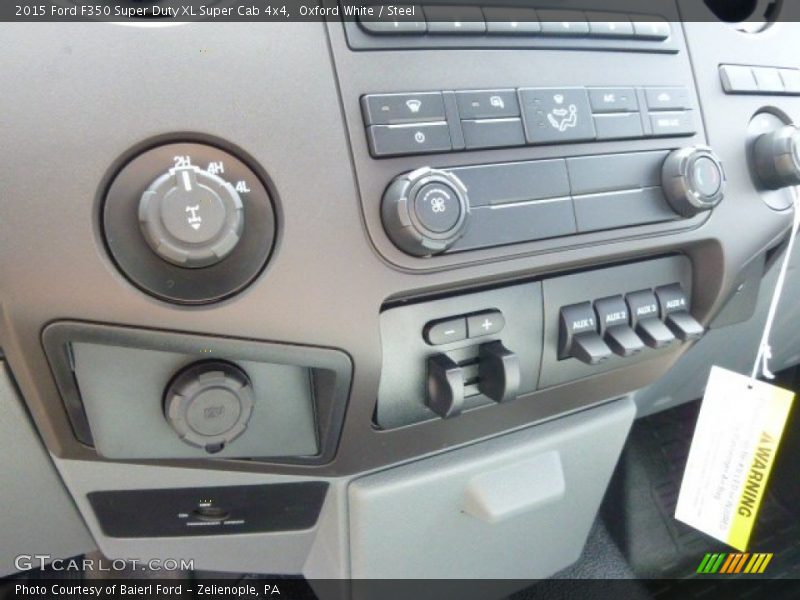 Oxford White / Steel 2015 Ford F350 Super Duty XL Super Cab 4x4