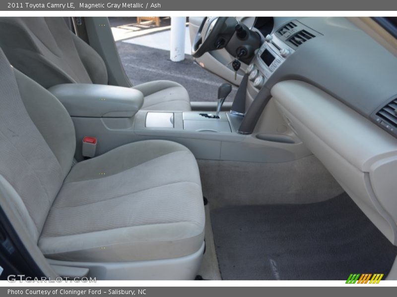 Magnetic Gray Metallic / Ash 2011 Toyota Camry LE