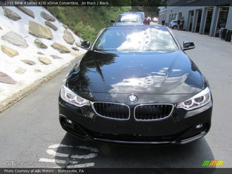 Jet Black / Black 2015 BMW 4 Series 428i xDrive Convertible