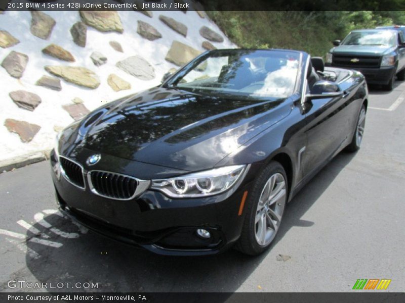 Jet Black / Black 2015 BMW 4 Series 428i xDrive Convertible