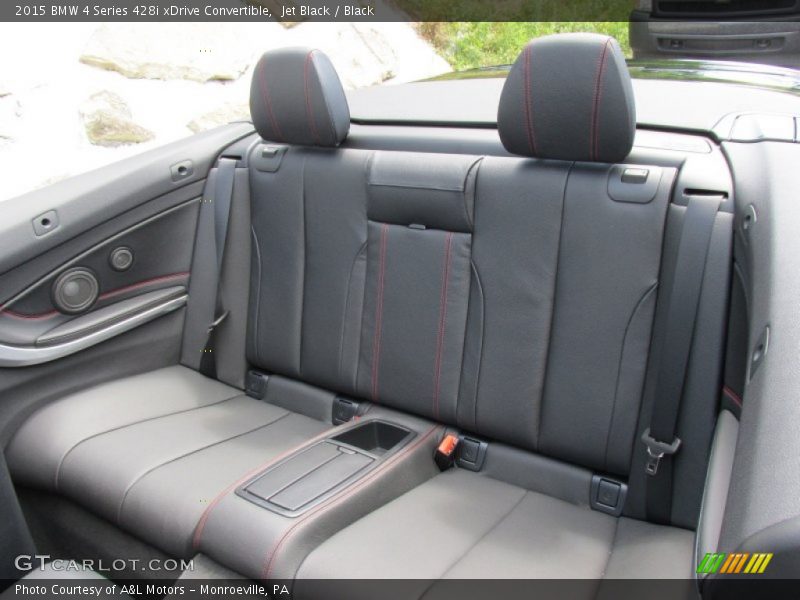Rear Seat of 2015 4 Series 428i xDrive Convertible