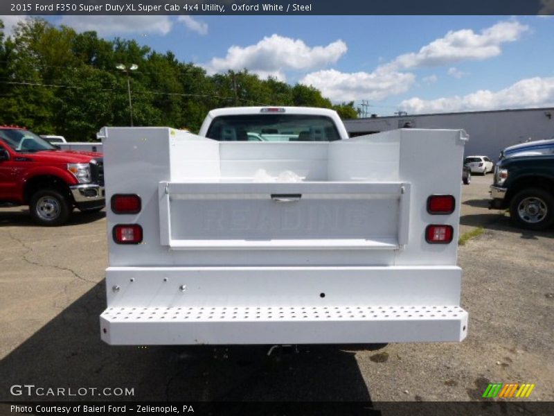 Oxford White / Steel 2015 Ford F350 Super Duty XL Super Cab 4x4 Utility