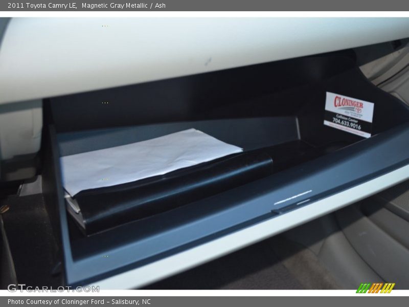 Magnetic Gray Metallic / Ash 2011 Toyota Camry LE