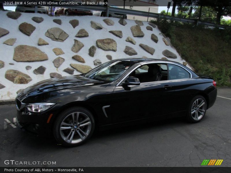 Jet Black / Black 2015 BMW 4 Series 428i xDrive Convertible