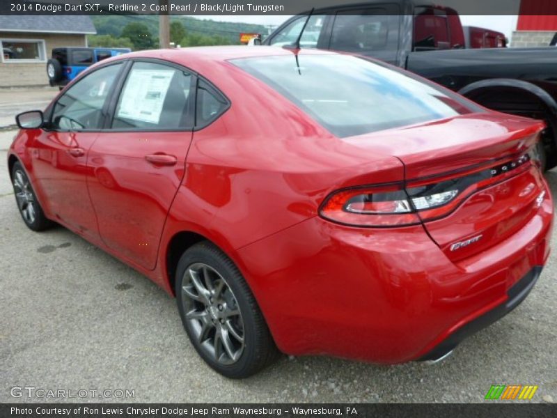 Redline 2 Coat Pearl / Black/Light Tungsten 2014 Dodge Dart SXT
