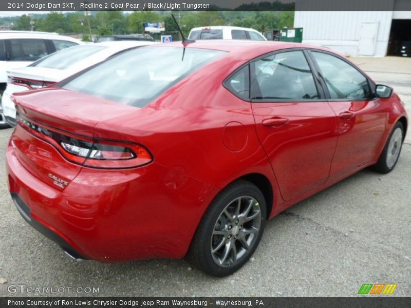 Redline 2 Coat Pearl / Black/Light Tungsten 2014 Dodge Dart SXT