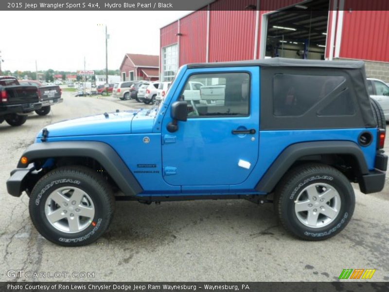  2015 Wrangler Sport S 4x4 Hydro Blue Pearl