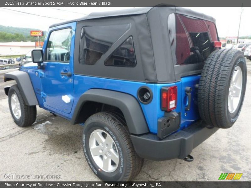  2015 Wrangler Sport S 4x4 Hydro Blue Pearl