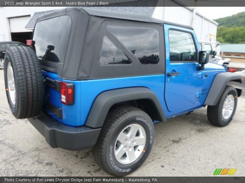  2015 Wrangler Sport S 4x4 Hydro Blue Pearl