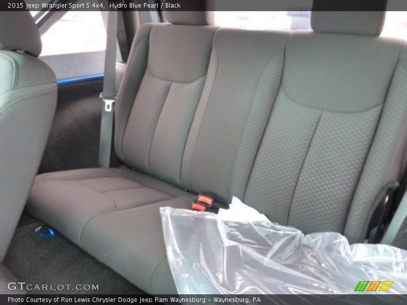 Rear Seat of 2015 Wrangler Sport S 4x4