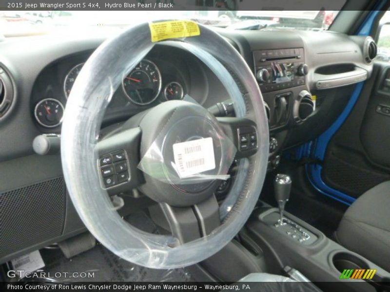 Dashboard of 2015 Wrangler Sport S 4x4