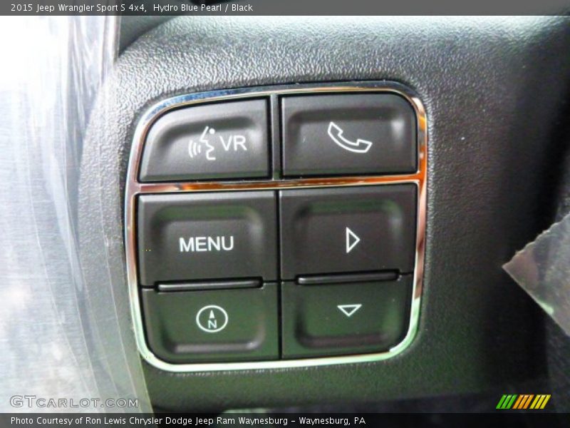 Controls of 2015 Wrangler Sport S 4x4