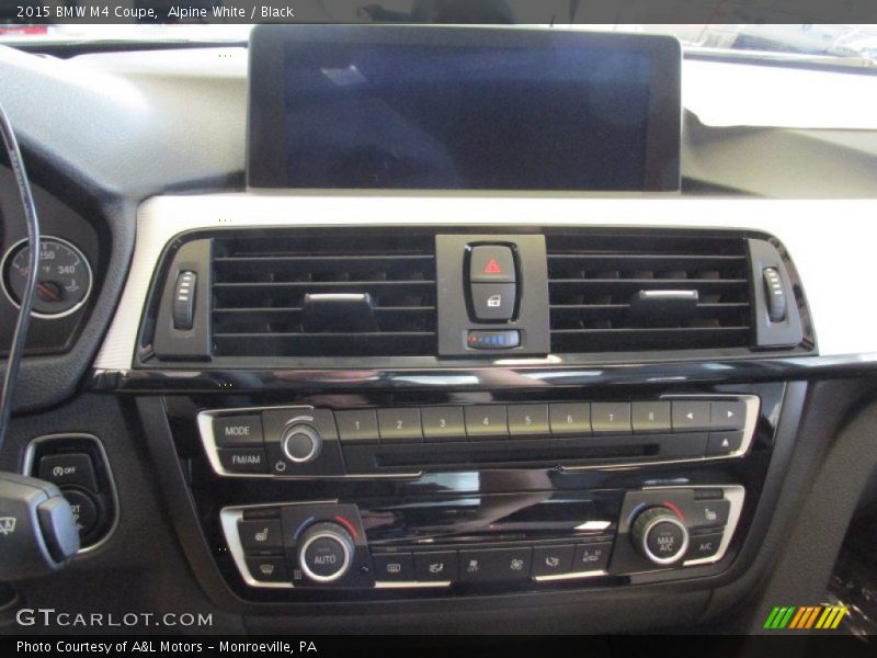 Controls of 2015 M4 Coupe