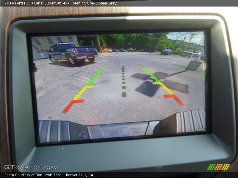 Sterling Grey / Steel Grey 2014 Ford F150 Lariat SuperCab 4x4