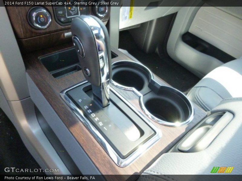 Sterling Grey / Steel Grey 2014 Ford F150 Lariat SuperCab 4x4