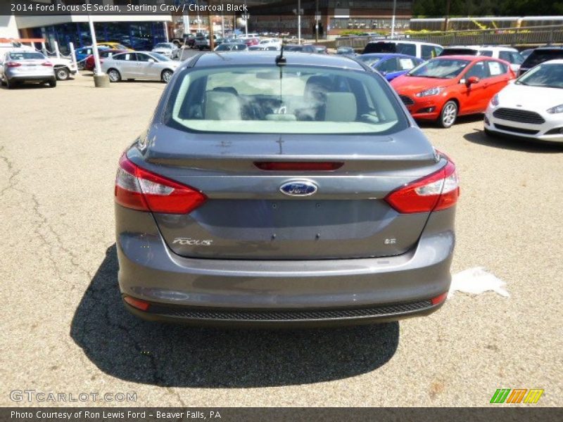 Sterling Gray / Charcoal Black 2014 Ford Focus SE Sedan