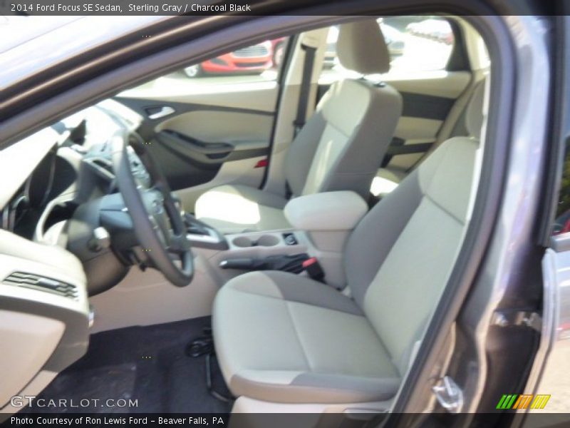 Sterling Gray / Charcoal Black 2014 Ford Focus SE Sedan