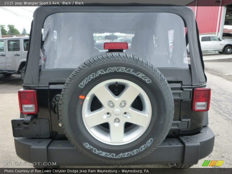 Black / Black 2015 Jeep Wrangler Sport S 4x4