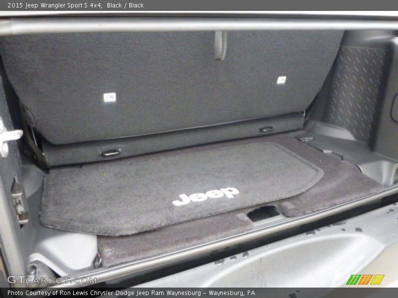 Black / Black 2015 Jeep Wrangler Sport S 4x4