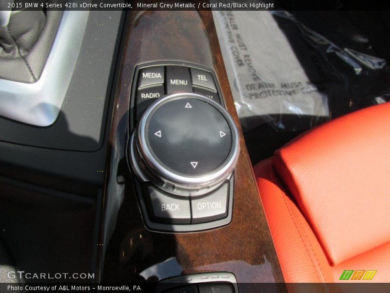 Controls of 2015 4 Series 428i xDrive Convertible