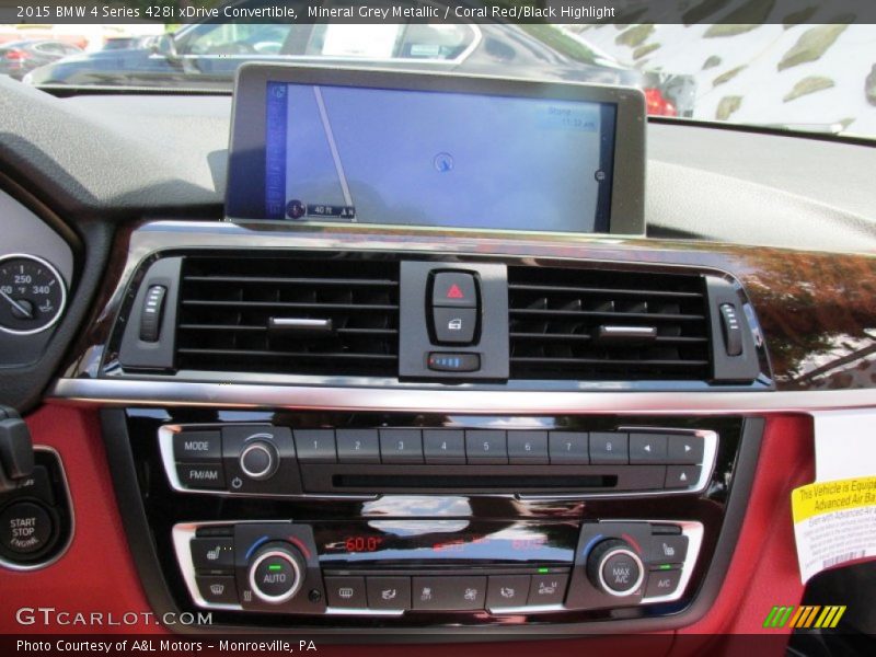 Controls of 2015 4 Series 428i xDrive Convertible