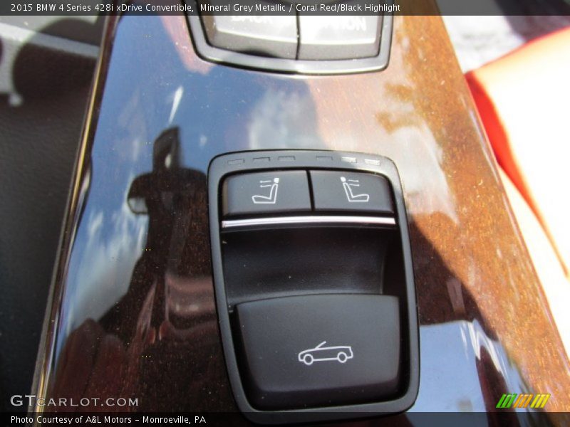 Controls of 2015 4 Series 428i xDrive Convertible
