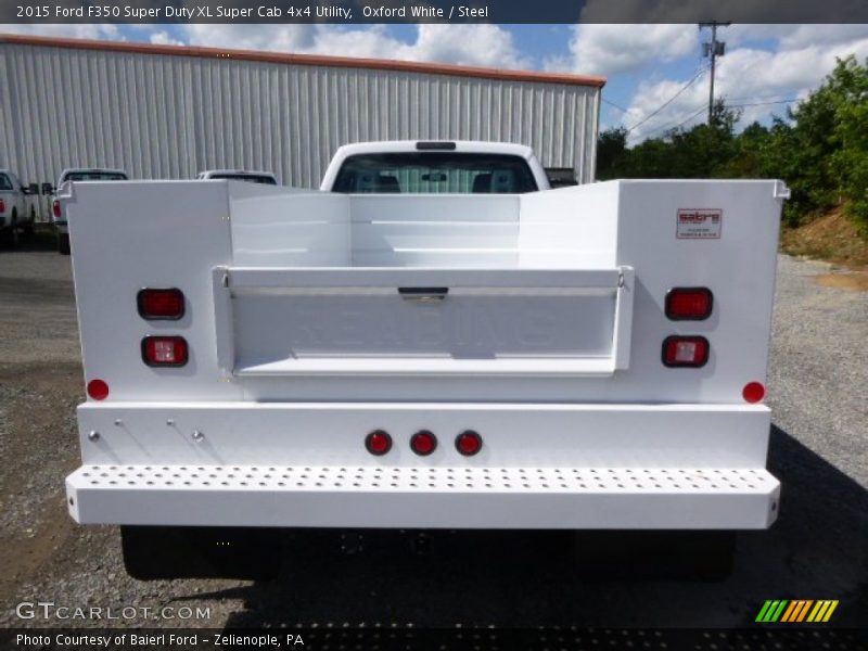 Oxford White / Steel 2015 Ford F350 Super Duty XL Super Cab 4x4 Utility