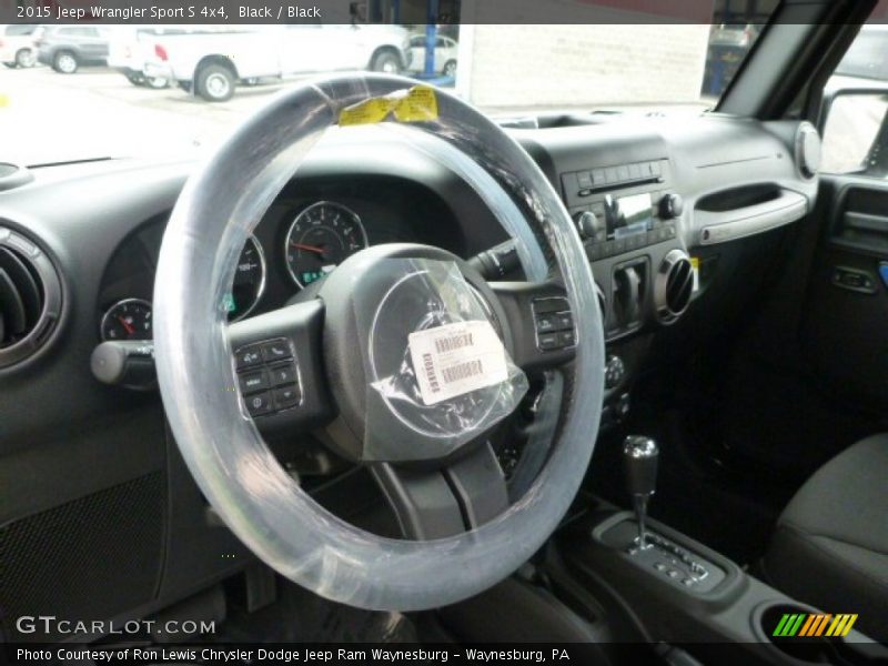 Black / Black 2015 Jeep Wrangler Sport S 4x4