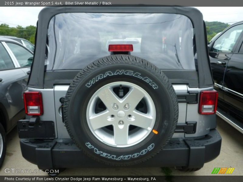 Billet Silver Metallic / Black 2015 Jeep Wrangler Sport S 4x4