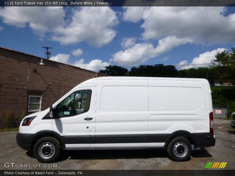  2015 Transit Van 150 MR Long Oxford White