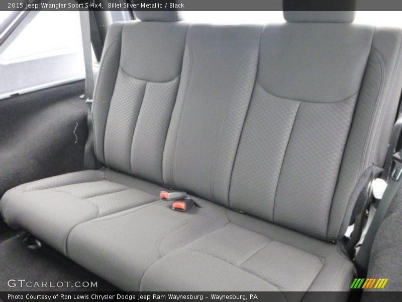 Billet Silver Metallic / Black 2015 Jeep Wrangler Sport S 4x4