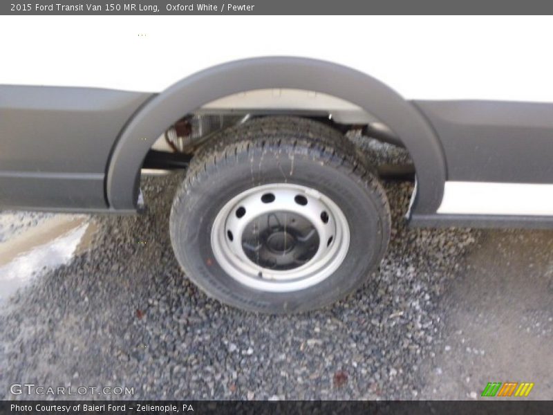 Oxford White / Pewter 2015 Ford Transit Van 150 MR Long
