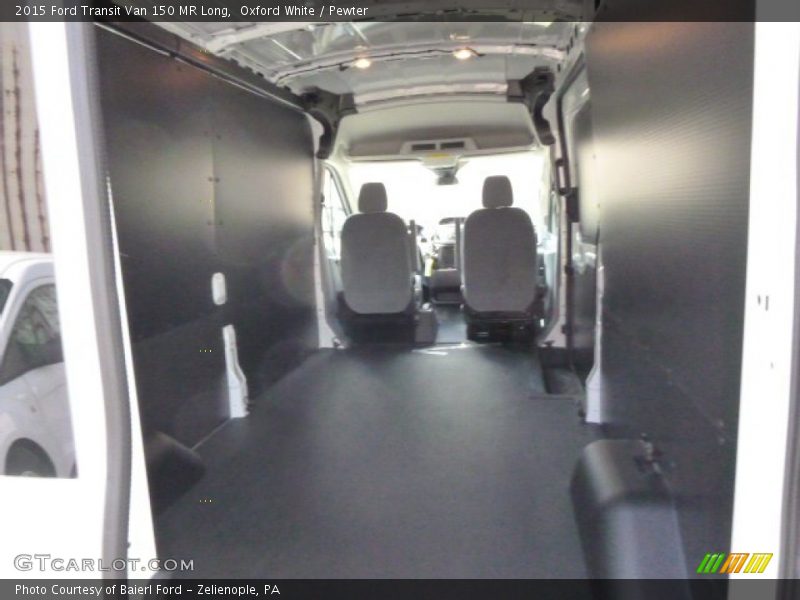 Oxford White / Pewter 2015 Ford Transit Van 150 MR Long