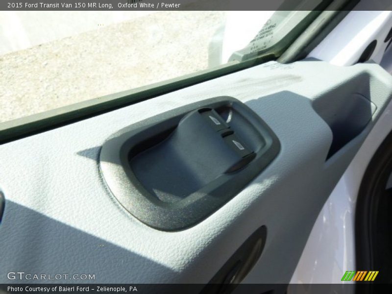 Oxford White / Pewter 2015 Ford Transit Van 150 MR Long