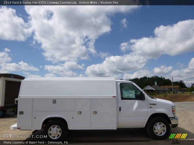 Oxford White / Medium Flint 2014 Ford E-Series Van E350 Cutaway Commercial