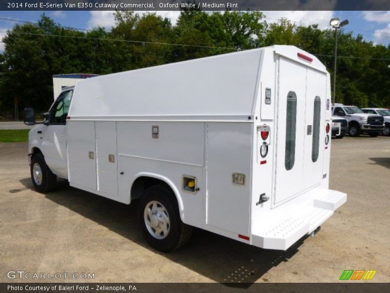 Oxford White / Medium Flint 2014 Ford E-Series Van E350 Cutaway Commercial