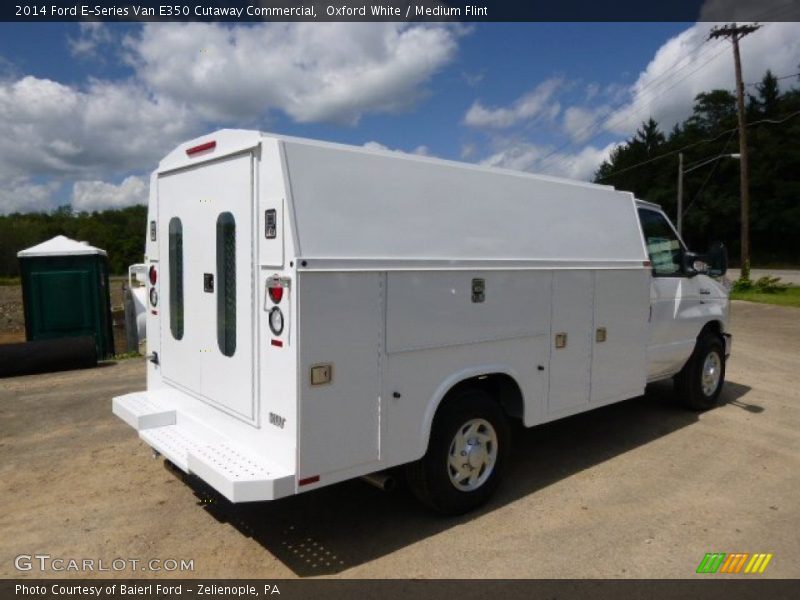 Oxford White / Medium Flint 2014 Ford E-Series Van E350 Cutaway Commercial